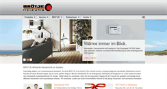 Desktop Screenshot of broetje.de