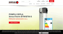 Desktop Screenshot of broetje.pl